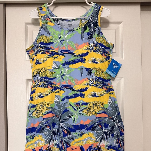 Columbia Dresses & Skirts - NWT COLUMBIA Multicolor Sleeveless XL Women Casual Run-About-Town or Beach Dress